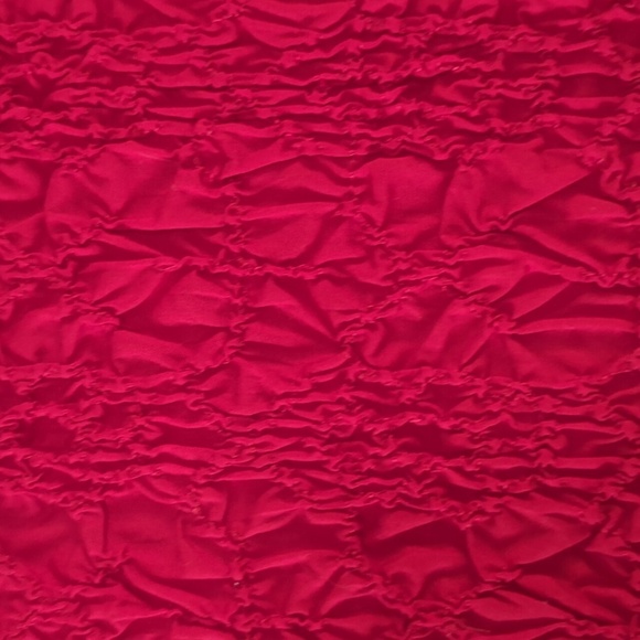 Go Silk Red 100 Percent Cotton Jacket Cardigan. - Picture 6 of 9